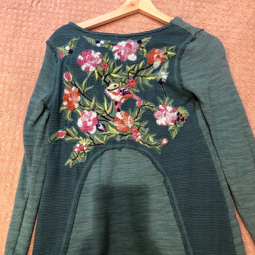 Soft surroundings embroidered tunic